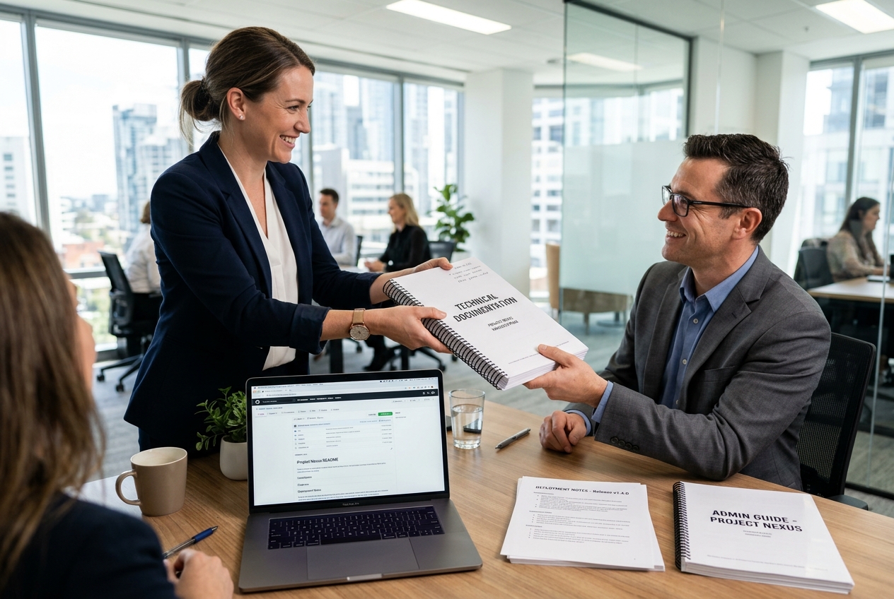 Documentation and handover